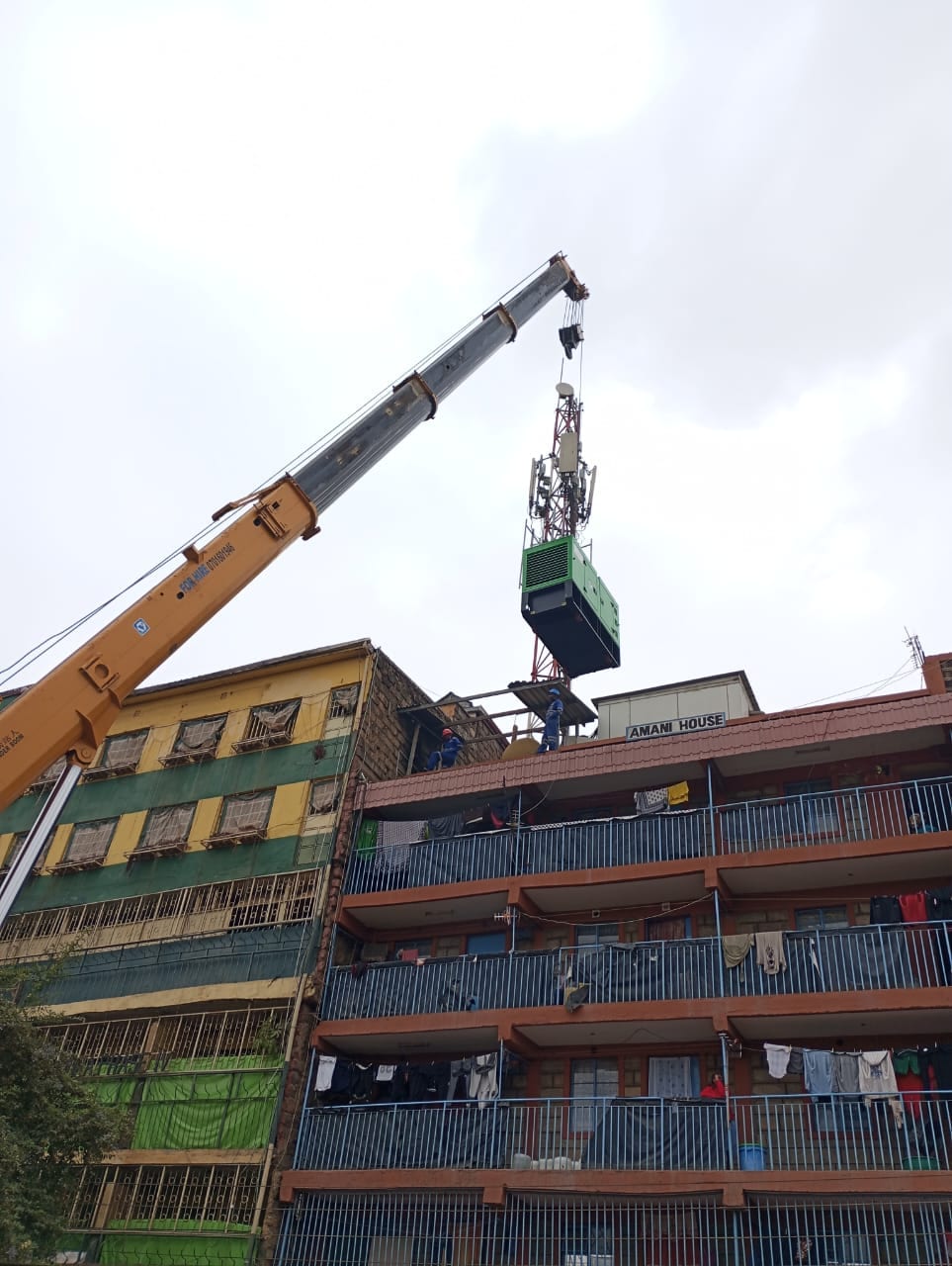 Roof Generator Installation